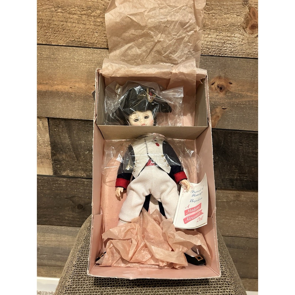 DOLL-MADAME ALEXANDER-12"-NAPOLEON/ FRENCH MILITARY-‎ #1330-1980-85-NIB-EXUC